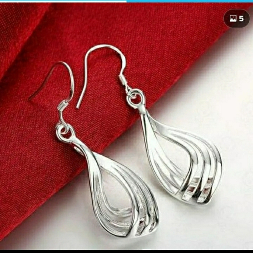 Sterling silver S925 earrings